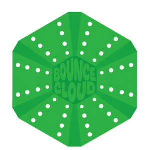 Membrana superior PU BounceCloud verde – Eurotramp