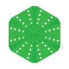 Membrana superior pu BounceCloud verde – Eurotramp