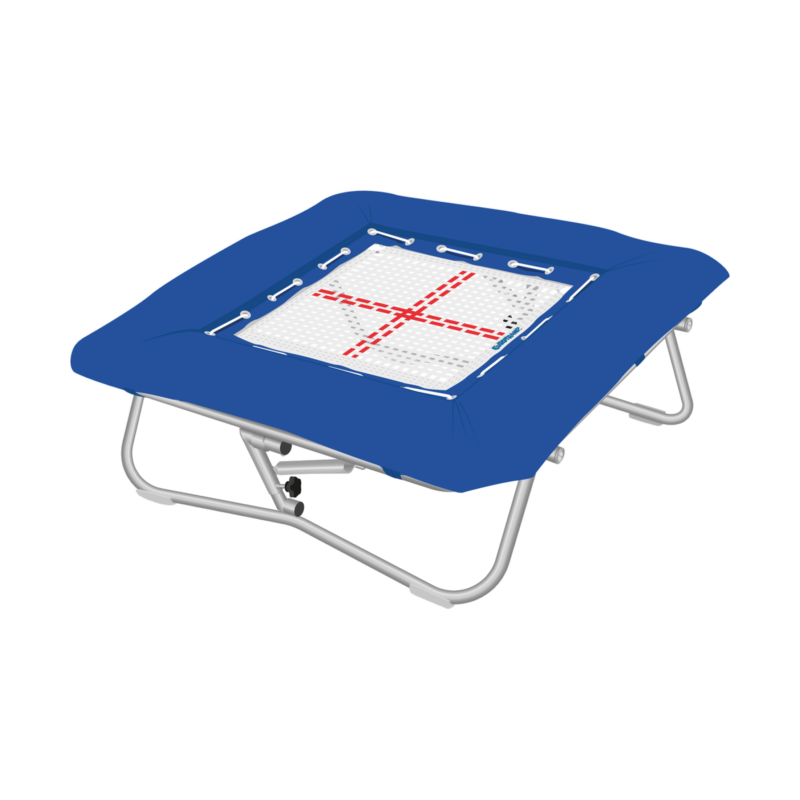 Minitramp 112 caucho: trampolín para gimnasia escolar y clubes - Eurotramp