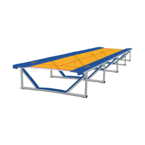 Pista elástica muelles 8 m stationary 2 – Eurotramp