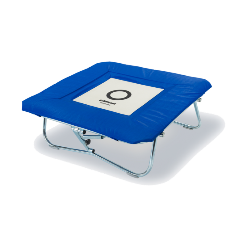 Minitramp 112 pads integrados: trampolín escolar con cama doble perlon - Eurotramp