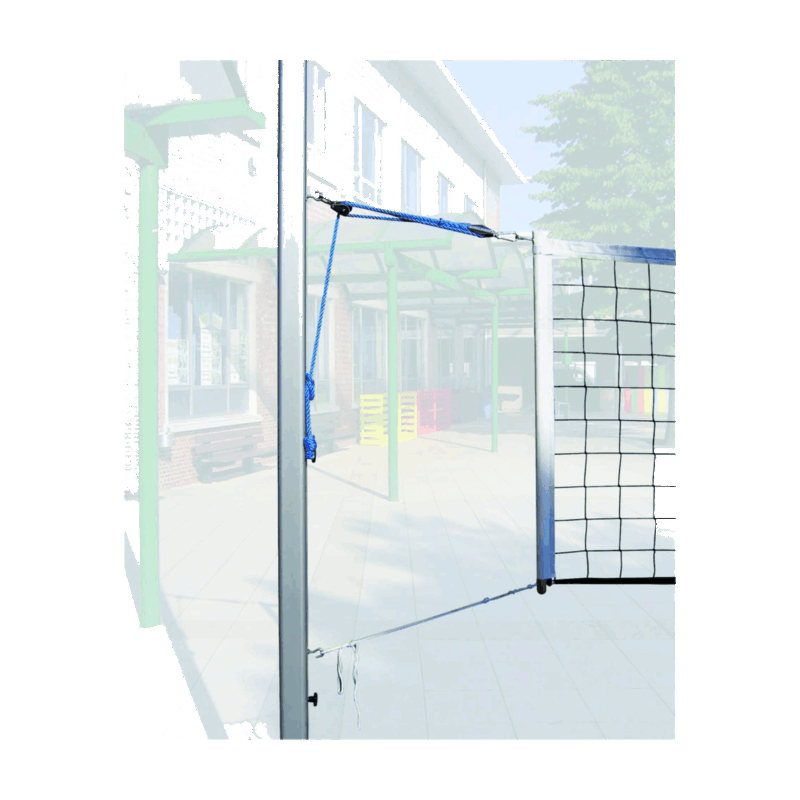 Postes de voleibol para exterior 80×80 mm - Schelde
