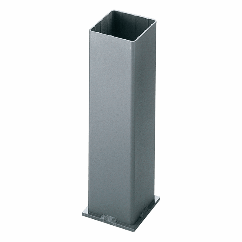 Casquillo de suelo 80 × 80 mm para postes de voleibol erhard - Schelde
