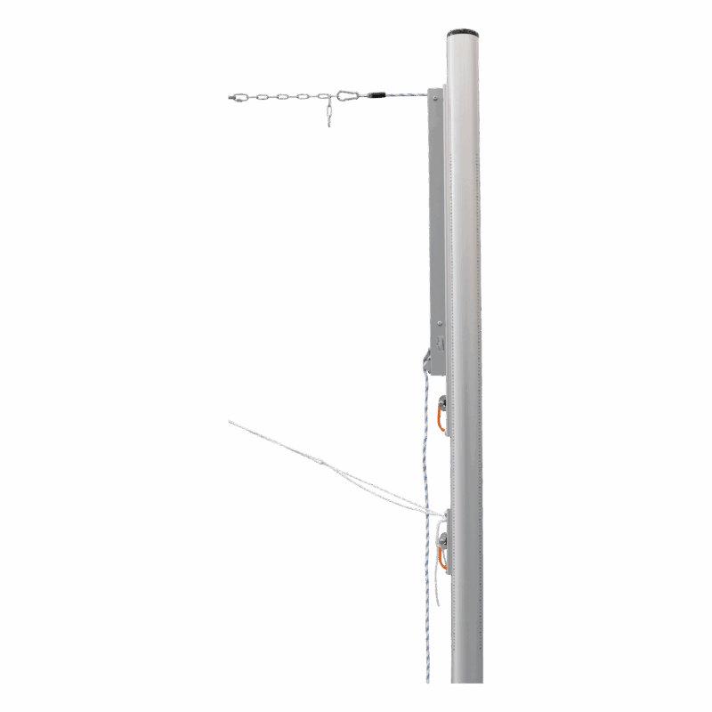 Poste de voleibol con sistema de tensión integrado - Schelde